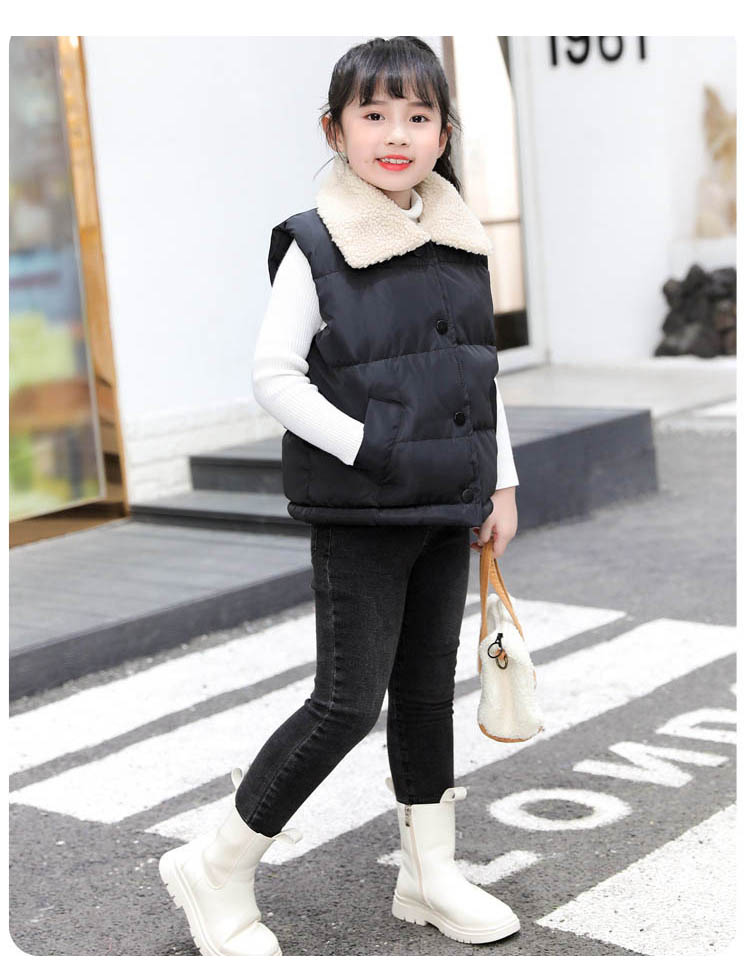キッズ ベスト 男の子 女の子 秋 冬 ベビー服 キッズベスト ベビーベスト ジュニア...