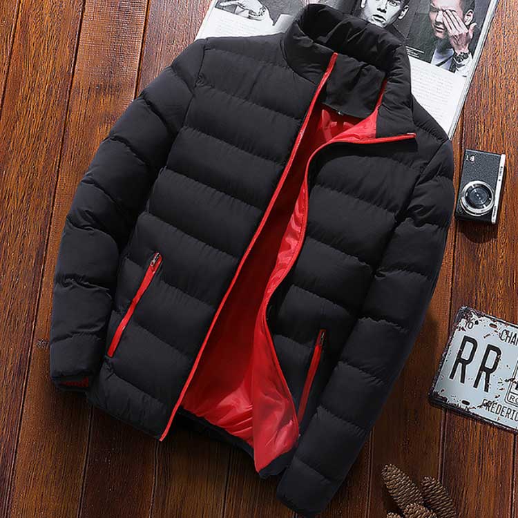 Room75cの中綿ジャケット 中綿コート 防寒 登山 防風 メンズ 秋冬服 アウター コート メンズコート 軽量 通勤 通学 ビジネス用 暖かい 厚手 柔らかい 着やすい 着心地 父の日 高 冬物 撥水｜アングル3