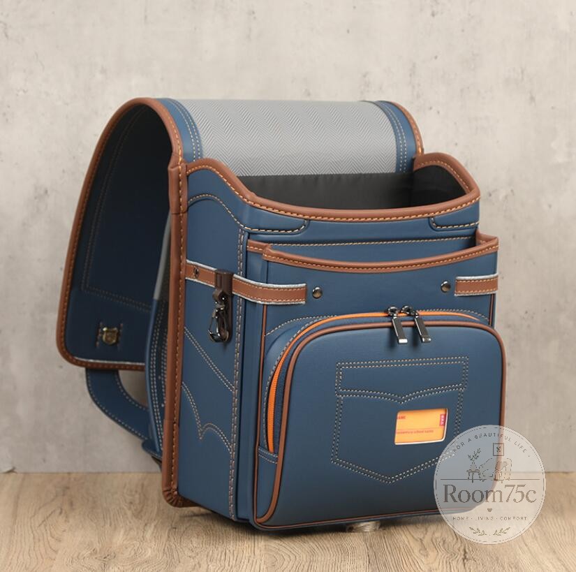 ランドセル 男の子 軽量 高級人工皮革 防水仕上げ スポーツ janpanese schoolbag 通学 入学 A4フラットフ room75c-10016999 Room75c サンプル画像2