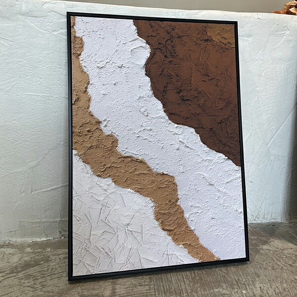 アートポスター 北欧ポスター 韓国インテリア アート 北欧 モダン おしゃれ アートポスター ベージュ ブラウン フレーム付き