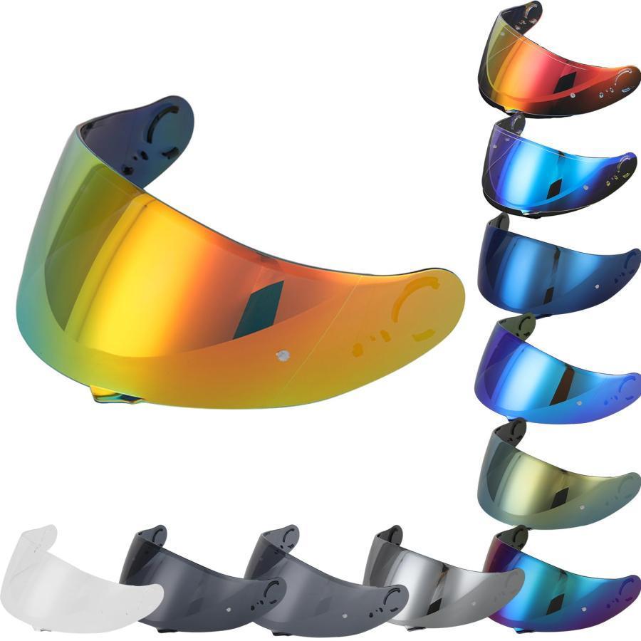 バイク ヘルメット シールド ミラーシールド GT-AIRおよびGT-AIR2ヘルメットに適合 REVOヘルメットレンズ 昼夜兼用 取付簡単 交換便利