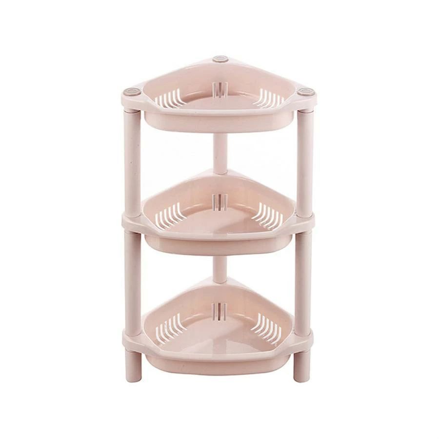 浴室用ラック コーナーシェルフ 収納棚 コーナースタンド 洗面所 コーナーラック シャワーラック 三角..