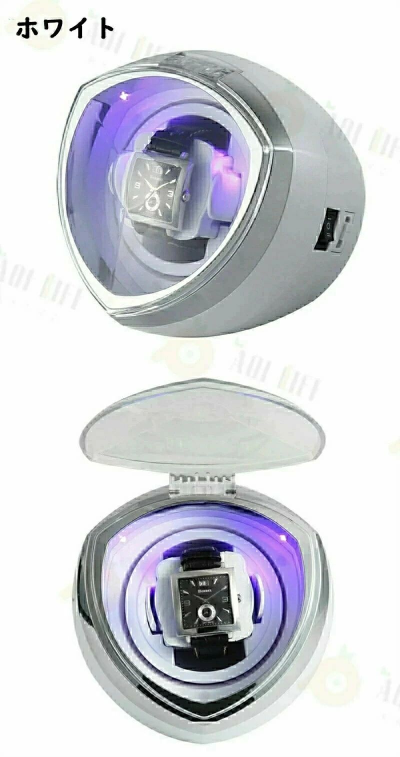 ワインディングマシーン 1本巻き 設計 新型の腕時計自動巻き上げ機 男女の腕時計は全部使えます マブチモーター 超静音設計 自動巻き上げ機 ケース 超静音 新型の腕時計自動巻き上げ機 誕生日 時計アクセサリー ボックス 時計収納 ジュエリー 店舗 展示 プレゼント