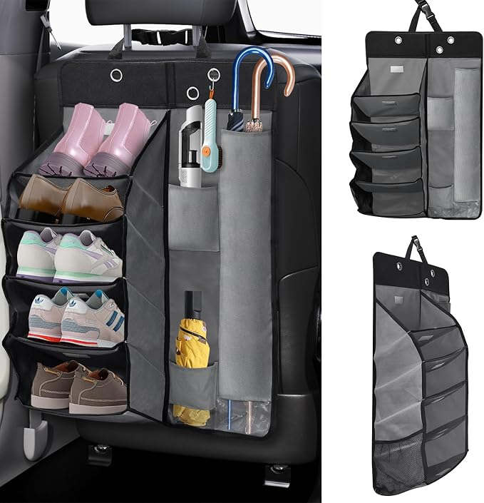 車 傘ホルダー 車用マルチシューズラック&傘入れ カーシューズラック 車用収納ラック靴入れ 傘立て 傘ホルダー 小物収納グッズ 下駄箱 折りたたみ式 車用収納ボックス 多車種対応 梅雨対策車 傘ホルダー 車用マルチシューズラック&傘入れ カーシューズラック 車用収納ラック靴入れ 傘立て 傘ホルダー 小物収納グッズ 下駄箱 折りたたみ式 車用収納ボックス 多車種対応 梅雨対策