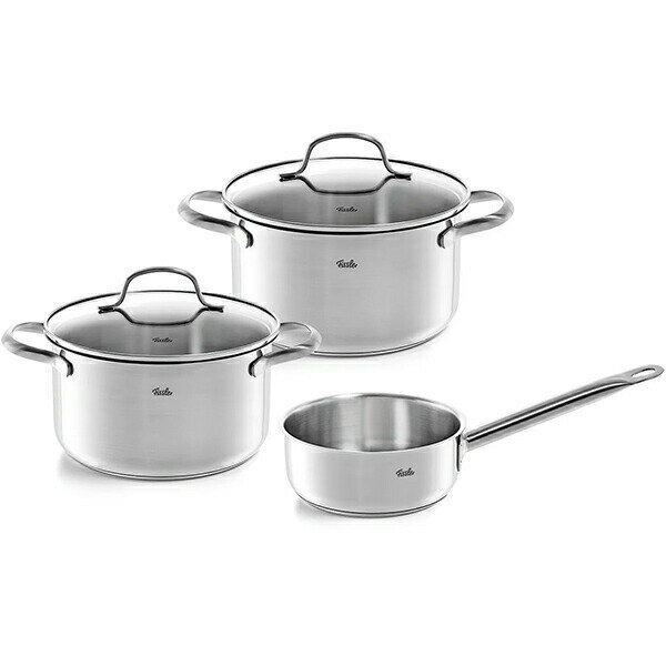 ステンレス鍋 Fissler　フィスラー　サンフランシスコセットA　3pcs　040-113-03-000