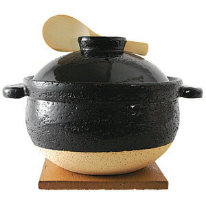 【あす楽】長谷園 伊賀焼 かまどさん 五合炊き CT-50　5合　土鍋　炊飯器の写真