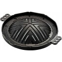 南部鉄器鉄鍋　『焼肉ジンギスカン鍋（ツル付）』　岩鋳 日本製　23006