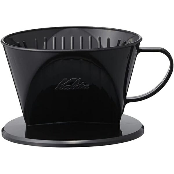 Kalita　カリタ コーヒードリッパー　101-KP　ブラック　04013 雑味がでる前に、美味しさだけをドリップするコーヒードリッパー カリタ三つ穴ドリッパー 雑味がでる前に美味しさだけをドリップする 軽くて扱い易いプラスチック製 1~...