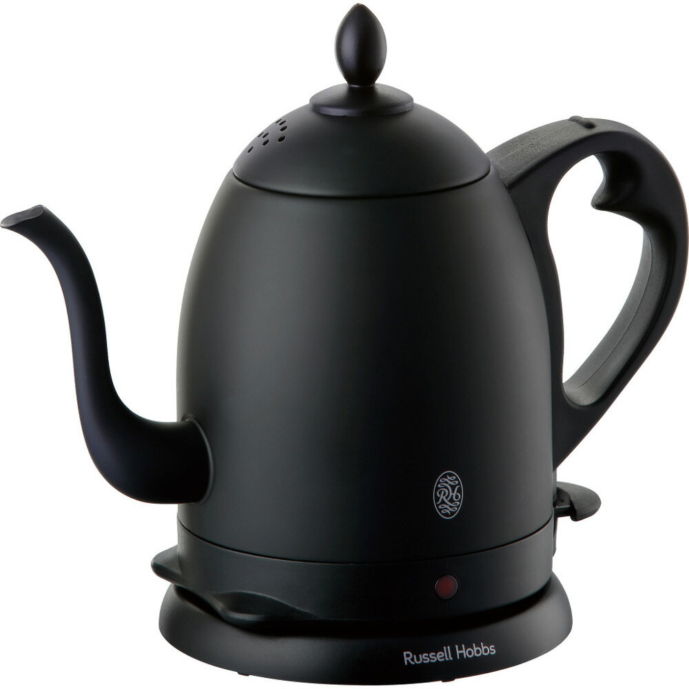 ラッセルホブス 電気ケトル 【あす楽】Russell Hobbs　ラッセルホブス　カフェケトル　0.8L　マットブラック　7408JP-88