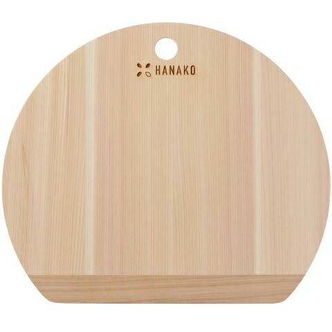 アドバンスドア　HANAKO　四万十ひのきD型まな板　HNK-MD