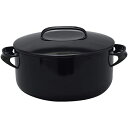 野田琺瑯 NOMAKU ノマク キャセロール 24cm ブラック NOM-24T BK