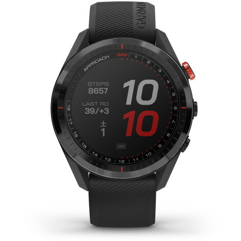 【あす楽】GARMIN　ガーミン　アプローチ　S62　ブラック　スマートウォッチ　時計