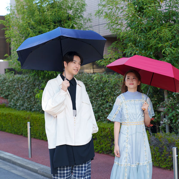 mabu マブ 6本骨全天候折りたたみ傘 江戸