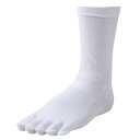 【メール便対応】R×L SOCKS アールエルソックス SOFTY FINGER ライフスタイル ソックス 5本指 ホワイト 靴下