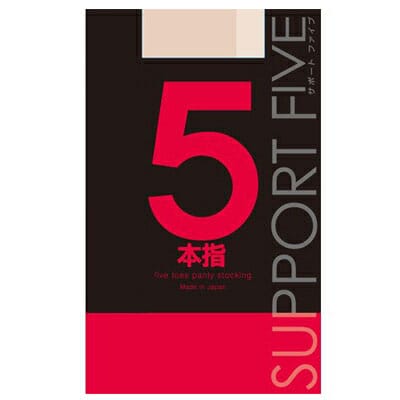 アブコ5本指ストッキングサポート5パンティーストッキングM～L
