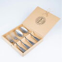 青芳 VINTAGE INOX ヴィンテージイノックス カトラリー 4PCS セット リュテスクラシック 202247 おしゃれ クラシック 食器洗浄機対応 カ...