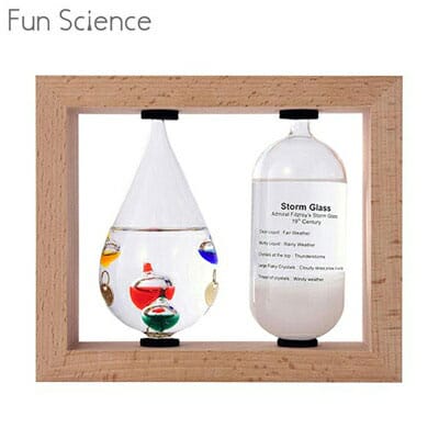 茶谷産業　Fun Science　ガラスフロート温度計＆ストームグラス　333-272