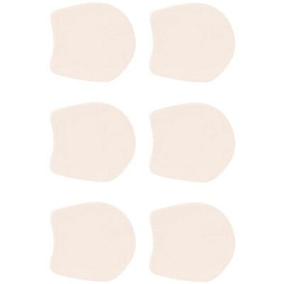 【メール便対応】ソルボ　コーンパッド　つま先用　6個入　オフホワイト　65036