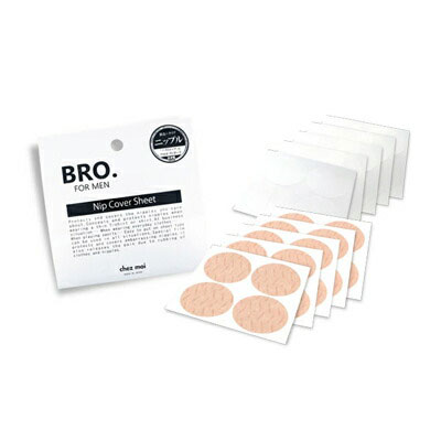 【メール便対応】シェモア　BRO.　FOR　MEN　Nip　Cover　Sheet　男性用ニップレス　乳首隠し　エチケット