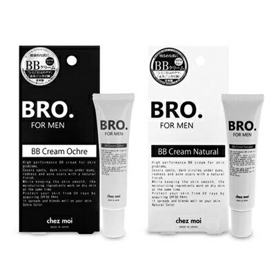 【メール便対応】シェモア BRO. FOR MEN BB Cream 20g 男性用 ファンデーション シミ隠し