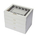 茶谷産業 Jewel Case Collection ジュエルケース ジュエリーケース 240-673 インテリア 収納 時計 指輪(4)