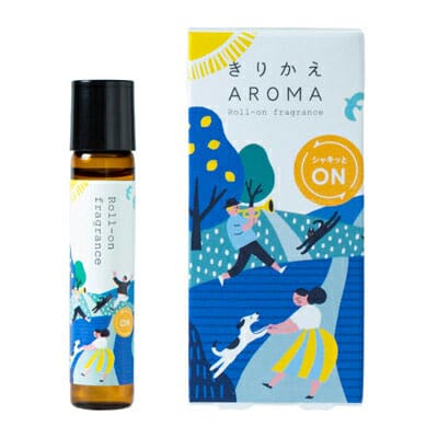 【メール便対応】生活の木　シャキッとオン　ロールオンフレグランス　6ml　リフレッシュ　アロマスプ..