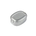 青芳 VINTAGE INOX ヴィンテージイノックス ヴィンテージ ステンレスオーバルランチボックス 15cm 130700 シンプル おしゃれ アウトドア(3)