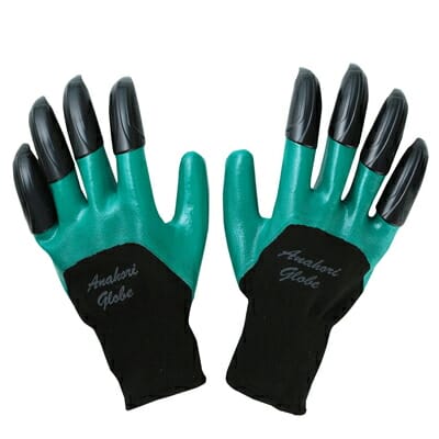 富士商　穴掘りグローブ　1双組　F9285　園芸　穴掘り　ガーデニング