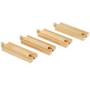 BRIO ブリオ レールウェイ 直線レール108mm 33334