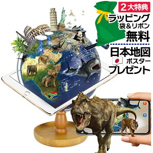 地球儀 しゃべる 20cm ライト 特典 ラッピング無料 ar 子供用 山岳隆起 凹凸 リアル 電気 インテリア おしゃれ アンティーク 中学生 おすすめ 英語 日本語 大きい 恐竜 ライトアップ コンパクト FunGlobe 子供 クリスマスプレゼント 小学生 誕生日プレゼント ギフト 人気