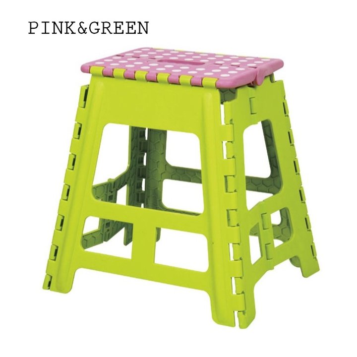 【P5倍】【クーポン】 折りたたみ クラフタースツール Lサイズ 高さ39cm 1人掛け 1P イエロー グリーン オレンジ 選べる3色 子供用 チェア 室内 屋外 玄関 バスルーム かわいい