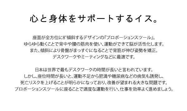 【P5倍】【クーポン】プロポーションチェア プロポーションスツール ロータイプ 昇...