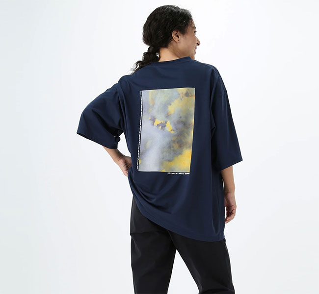 SALE30%OFF //HELLY HANSEN ヘリーハンセン S/S マリンペーパープリントティー ユニセックス HH62410