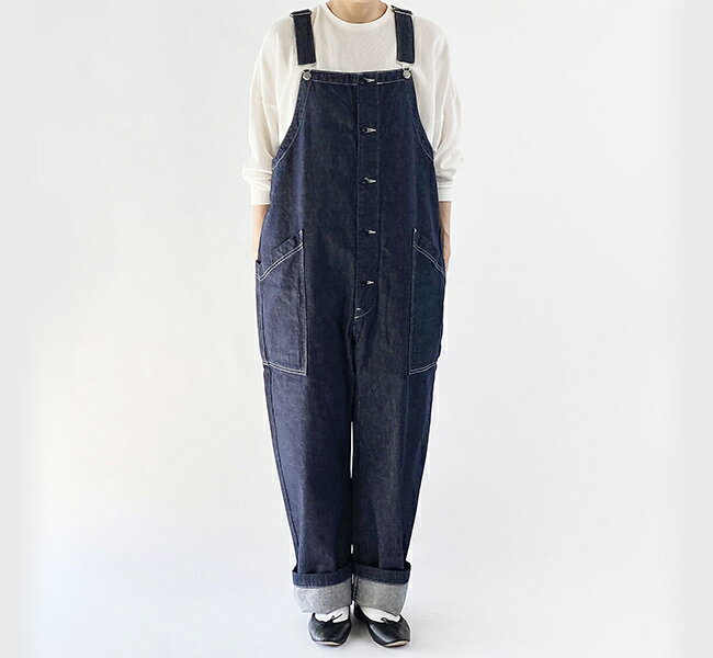 HARVESTY ハーベスティ DENIM CLOTH OVERALLS デニム オーバーオール A12007