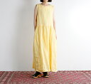 ARMEN アーメン NAM1633LP ワンピース LINEN PLAIN BOAT NECK NO/SL ONE-PIECE