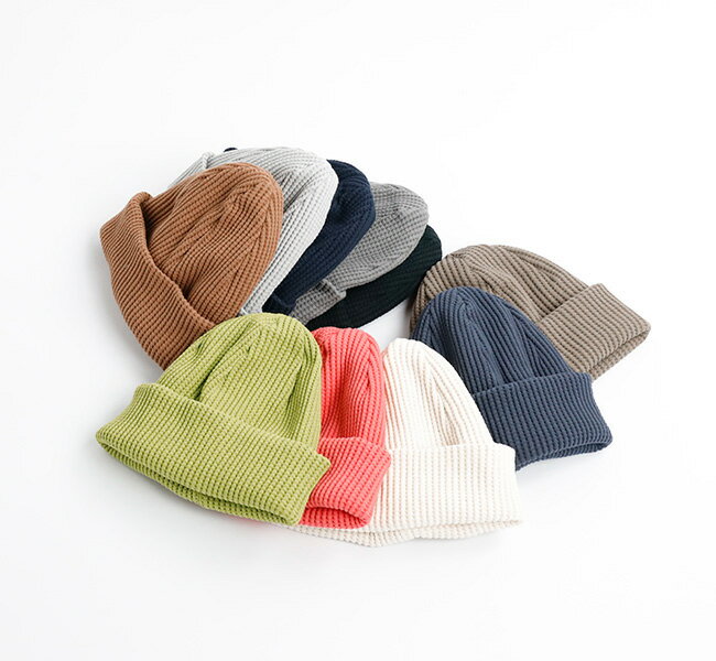 Jackman ジャックマン JM6605 Waffle Knit Cap ワッフルニットキャップ