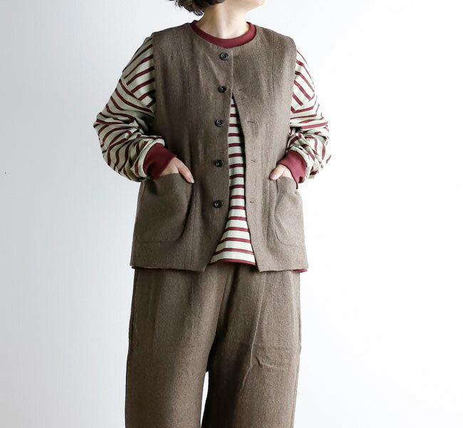 Veritecoeur ヴェリテクール ST-195 WOOLベスト(4.0)