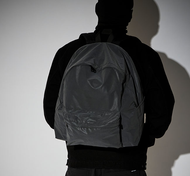 樂天商城 - PACKING　パッキング　PA-057　バックパック デイパック BLACK REFLECTIVE BACKPACK