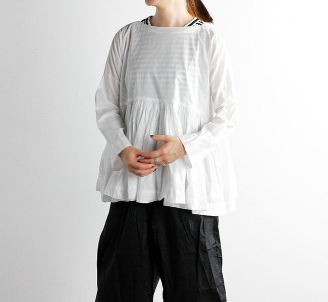 樂天商城 - Veritecoeur ヴェリテクール ST-141 ギャザーショートチュニック