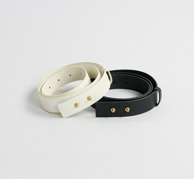 エヴァムエヴァ 【ポイント20倍　5/23 21:00--7/22 14:59】 evam eva エヴァムエヴァ レザーベルト leather belt -30mm E091Z069