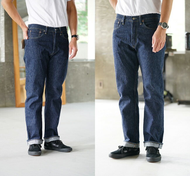 orslow オアスロウ 5ポケットストレートデニム 105 STANDARD SELVEDGE DENIM ONE WASH 01-1050-81