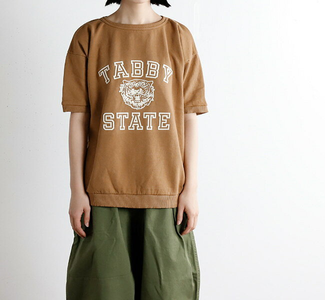 SALE30%OFF // Mixta ミクスタ TABBY STATE SWEAT 半袖スウェット SW2358のサムネイル