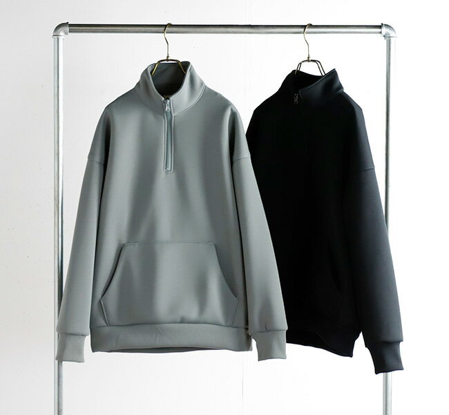 SALE40%OFF // Jackman ジャックマン JM7308 Sweat Half Zip ハーフジップスウェット