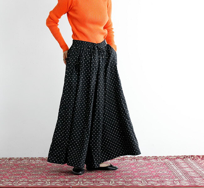 SOIL ソイル 40'S POPLIN DOT PRINT CULOTTES キュロット NSL22535