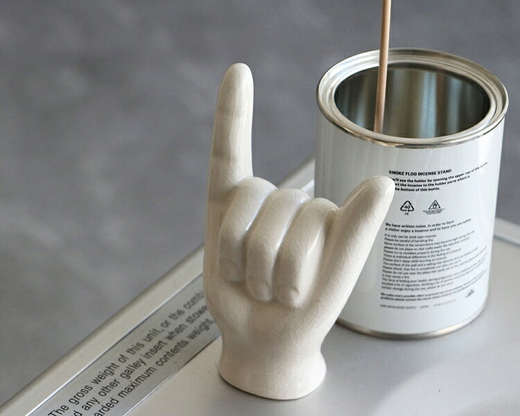 Porcelain Hand Objet "Hang Loose" ポーセリン ハンドオブジェ "ハングルース" [2]