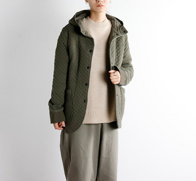 アーメン ARMEN アーメン NAM0555 コットンキルト フードジャケット COTTON QUILT HOODED JACKET