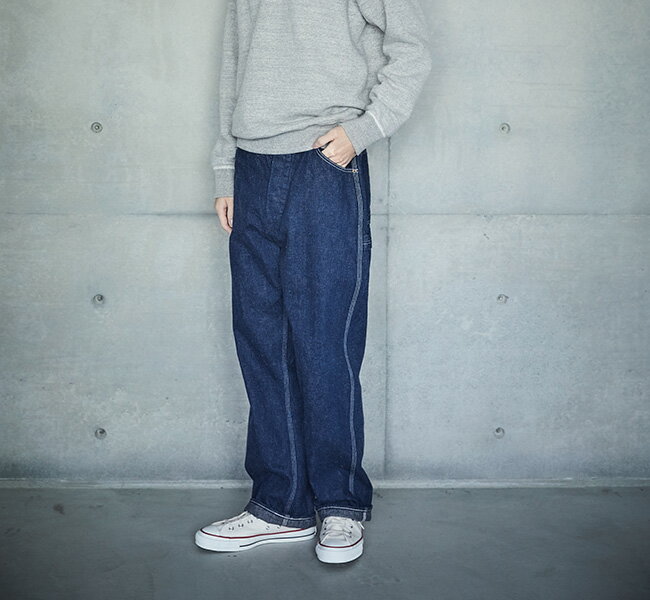 樂天商城 - orslow オアスロウ PAINTER PANTS ONE WASH ペインターパンツ ワンウォッシュ 01-5120-81