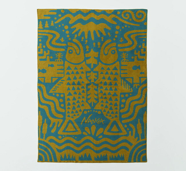 樂天商城 - NANGA　ナンガ OCEAN OF LIFE COTTON BLANKET S/オーシャンオブライフコットンブランケット シングル