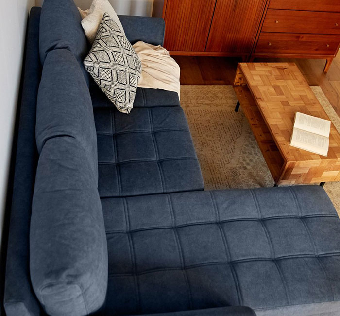 journal standard Furniture ジャーナルスタンダードファニチャー PSF COUCH SOFA ピーエスエフカウチソファ BLUE GRAY [2]