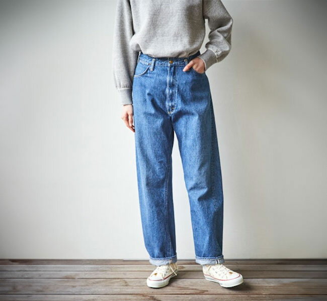 樂天商城 - orslow オアスロウ High Waist Denim Pants JASMIN USED ハイウエストデニムパンツ ジャスミン ユーズド 00-1040-95